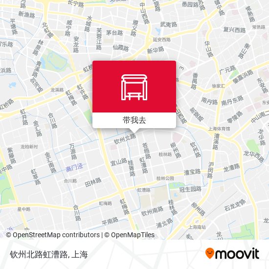 钦州北路虹漕路地图