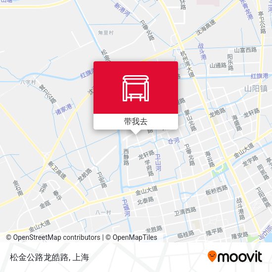 松金公路龙皓路地图