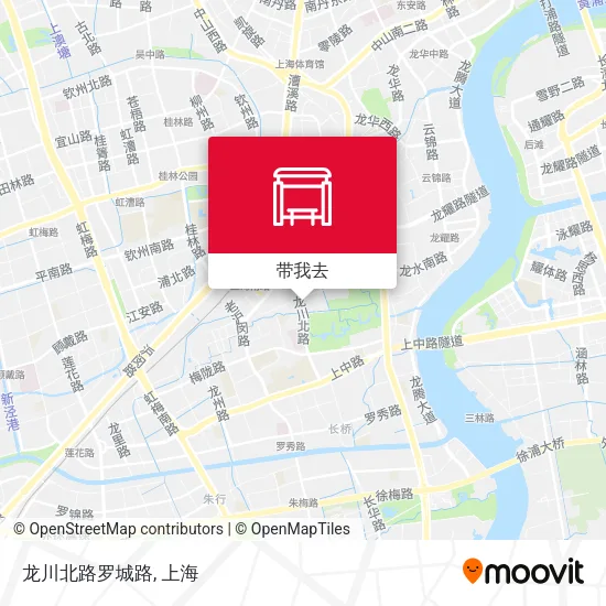 龙川北路罗城路地图