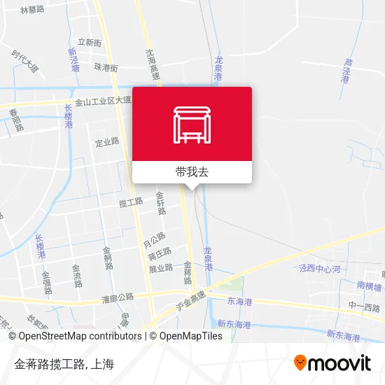 金蒋路揽工路地图
