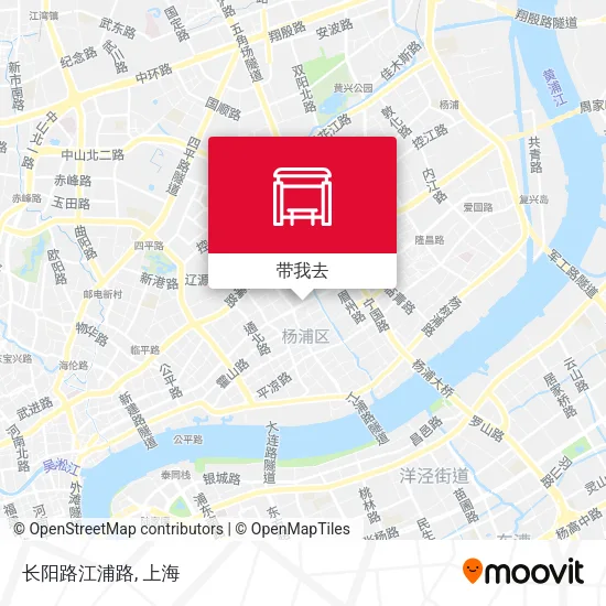 长阳路江浦路地图