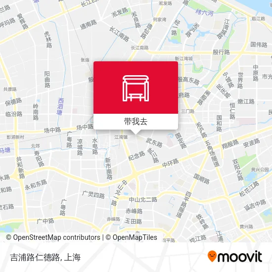 吉浦路仁德路地图