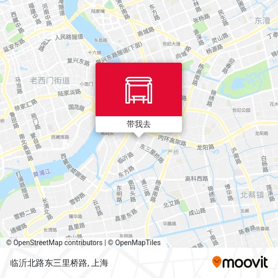 临沂北路东三里桥路地图
