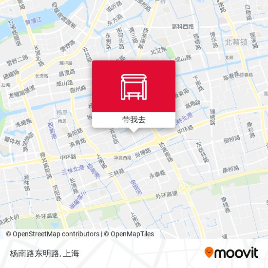 杨南路东明路地图