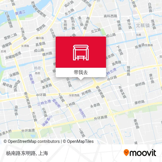 杨南路东明路地图