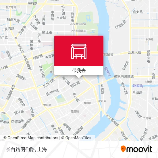 长白路图们路地图