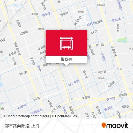 都市路向阳路地图