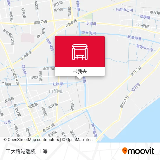 工大路港滥桥地图