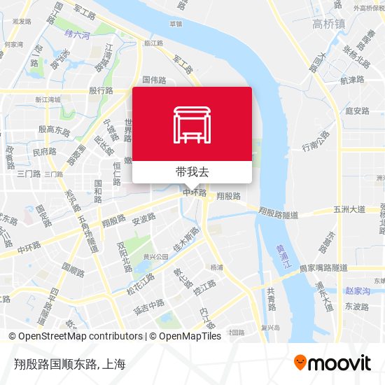 翔殷路国顺东路地图