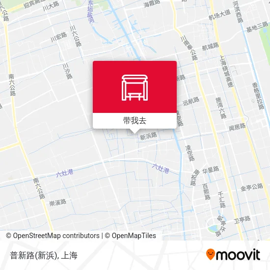 普新路(新浜)地图