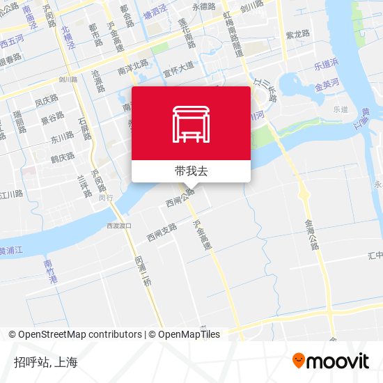 招呼站地图