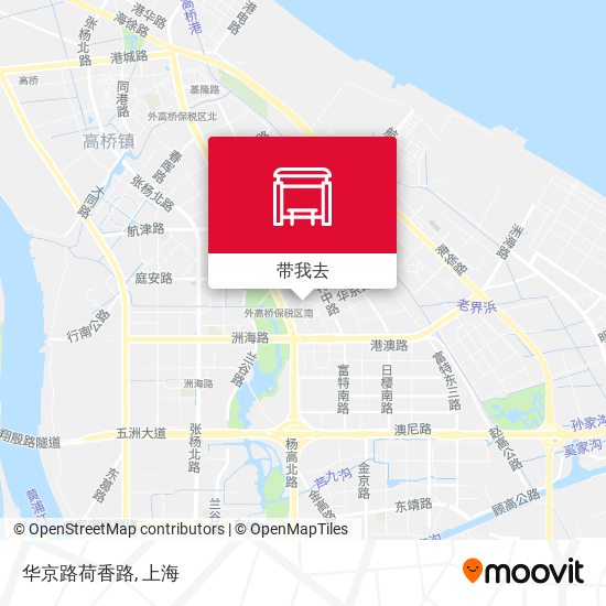 华京路荷香路地图