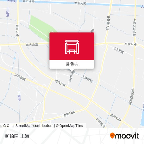 旷怡园地图