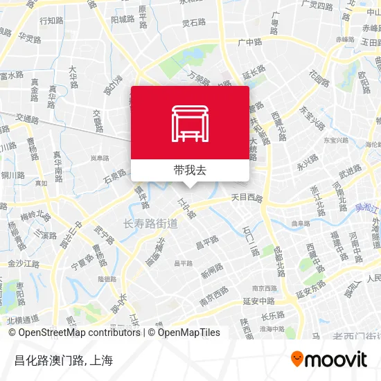 昌化路澳门路地图