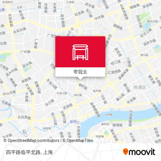 四平路临平北路地图