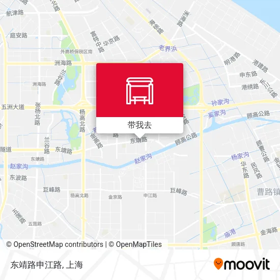 东靖路申江路地图