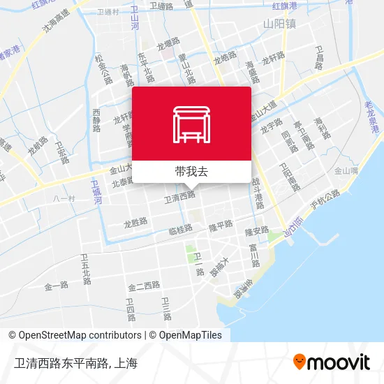 卫清西路东平南路地图