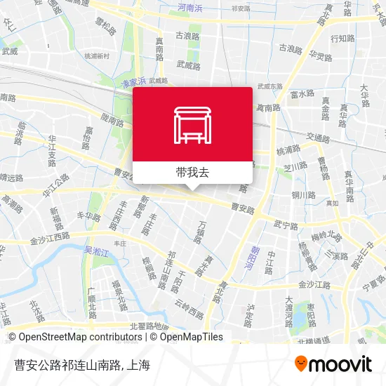 曹安公路祁连山南路地图