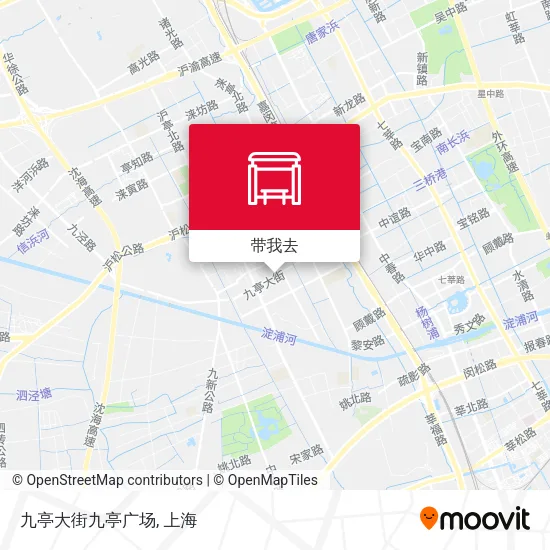 九亭大街九亭广场地图