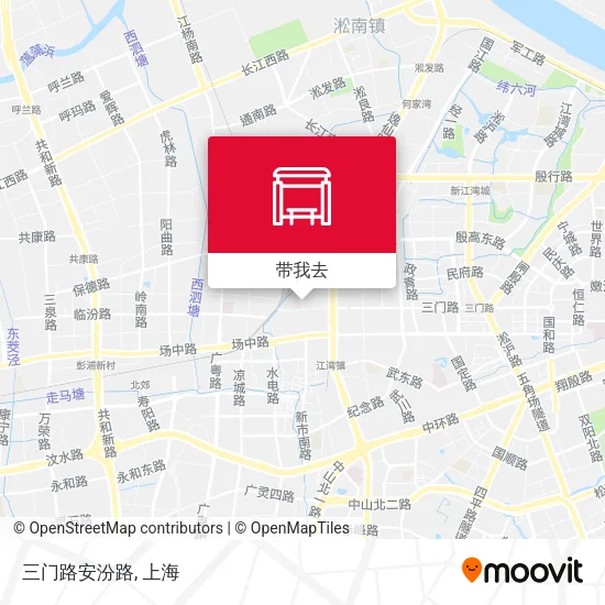 三门路安汾路地图