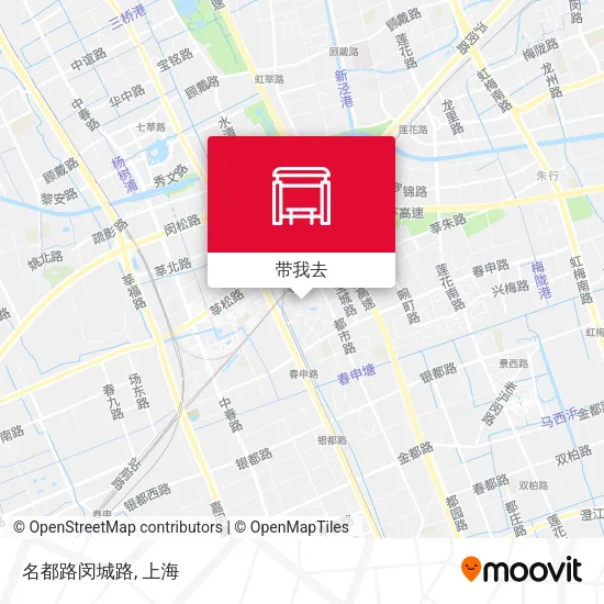 名都路闵城路地图