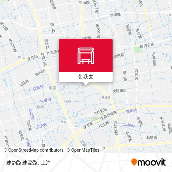 建韵路建豪路地图