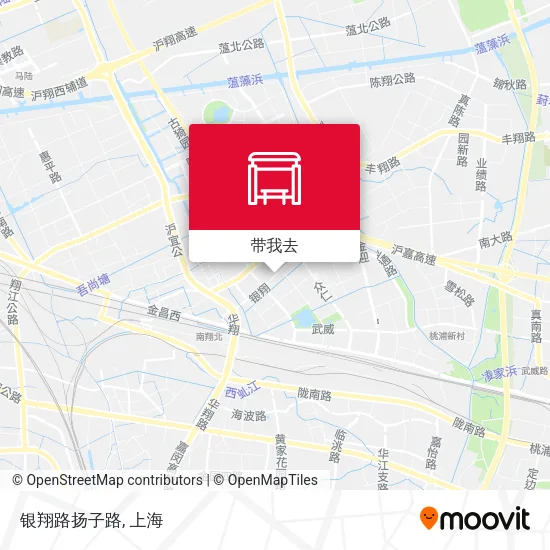 银翔路扬子路地图