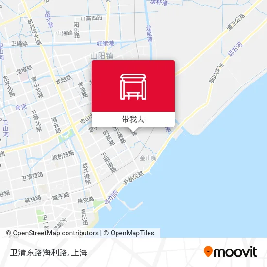 卫清东路海利路地图