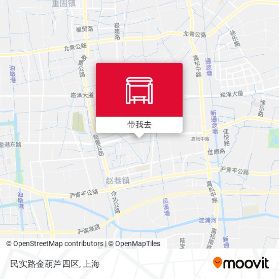 民实路金葫芦四区地图