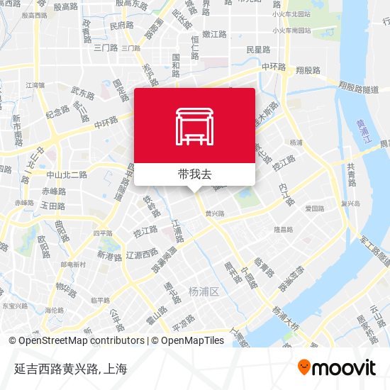 延吉西路黄兴路地图