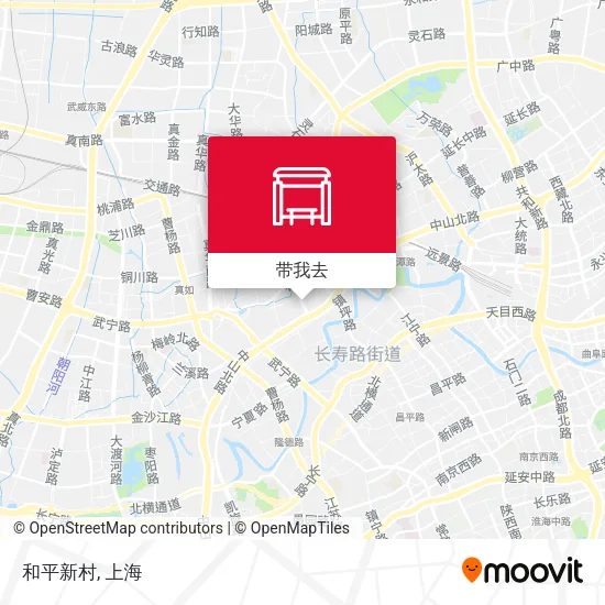 和平新村地图