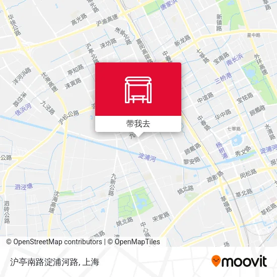 沪亭南路淀浦河路地图