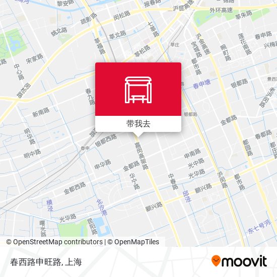 春西路申旺路地图