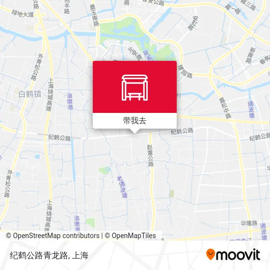 纪鹤公路青龙路地图