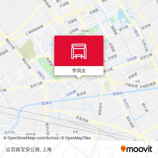 众百路宝安公路地图