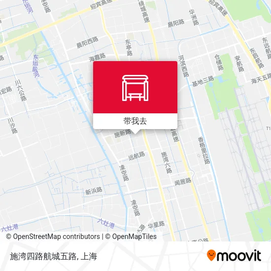 施湾四路航城五路地图