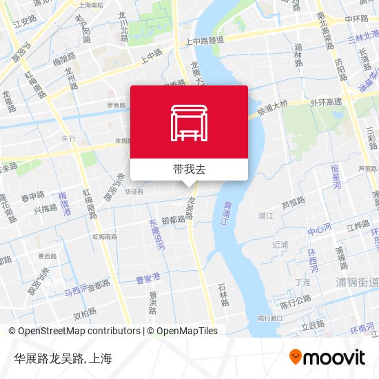 华展路龙吴路地图