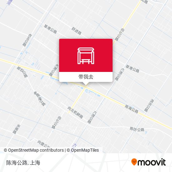 陈海公路地图