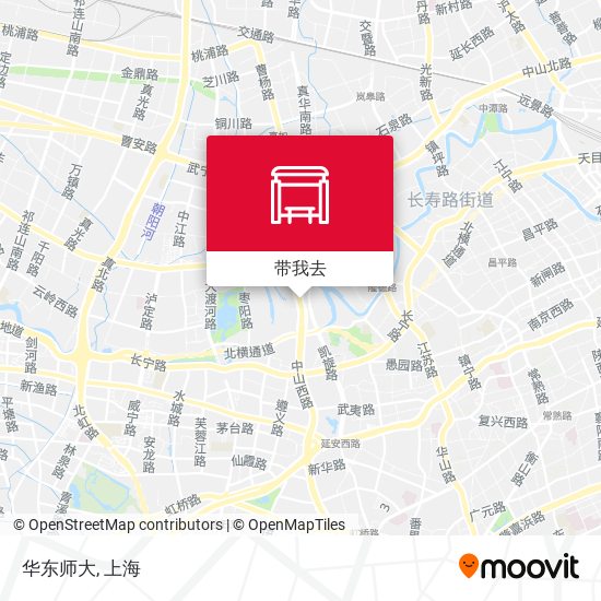 华东师大地图