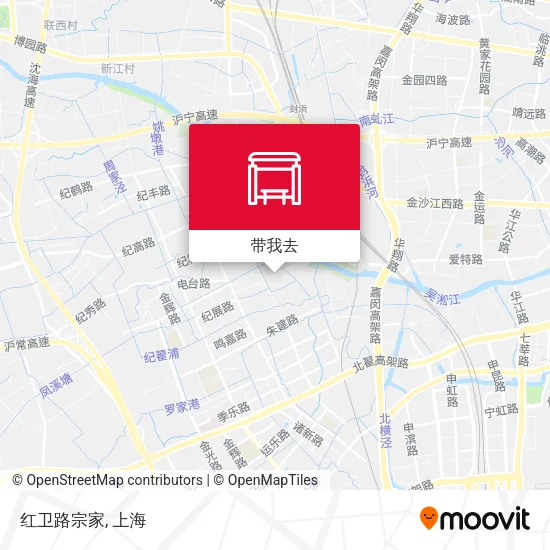 红卫路宗家地图