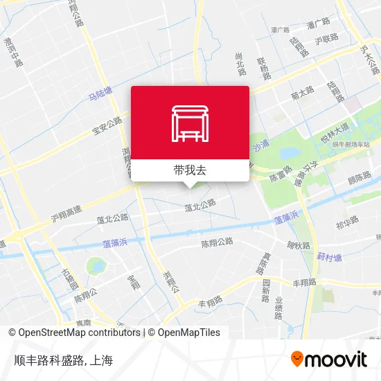 顺丰路科盛路地图