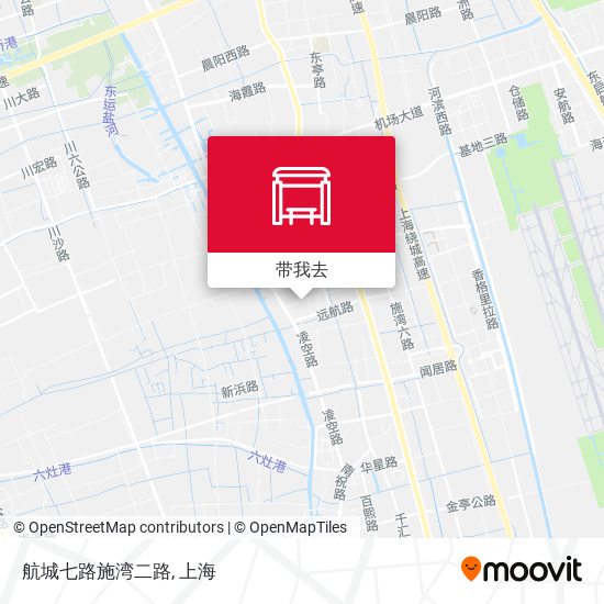 航城七路施湾二路地图