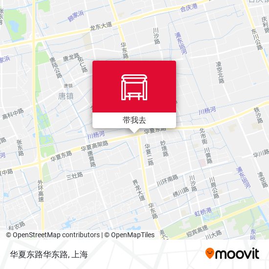 华夏东路华东路地图