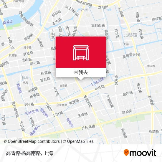 高青路杨高南路地图