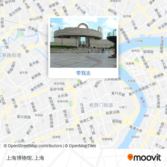 上海博物馆地图