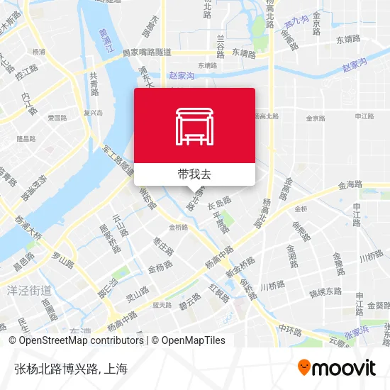 张杨北路博兴路地图