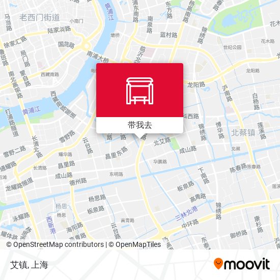 艾镇地图