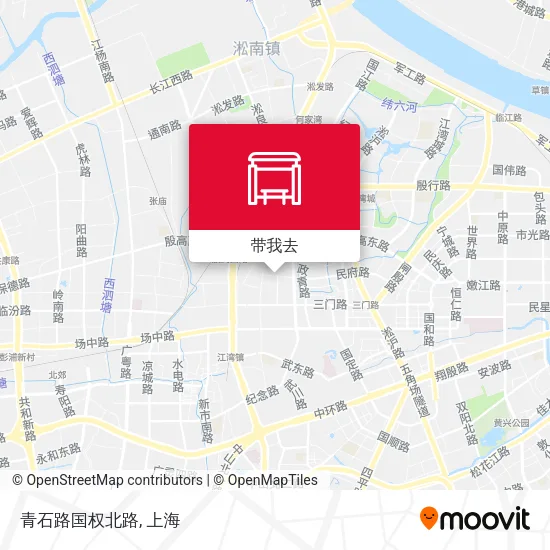 青石路国权北路地图