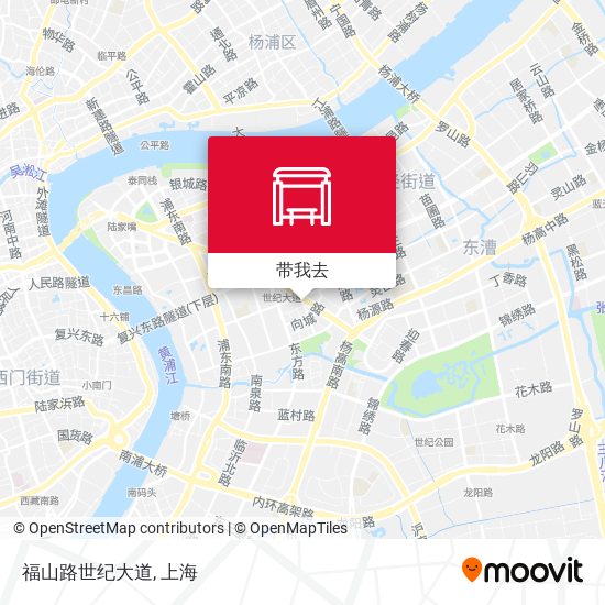 福山路世纪大道地图