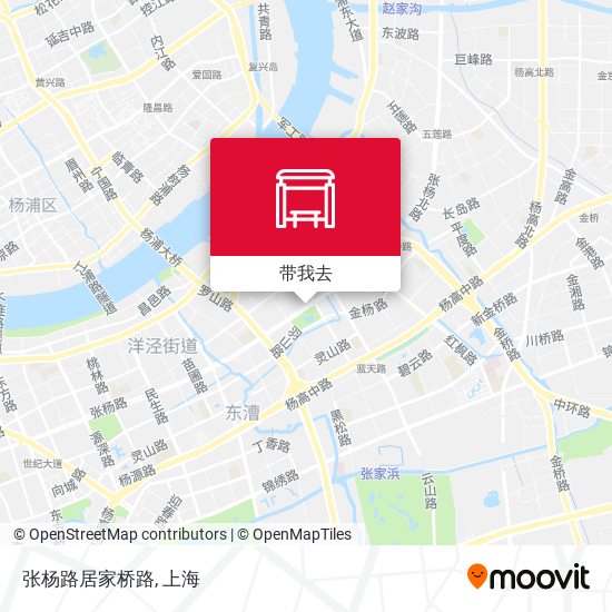 张杨路居家桥路地图
